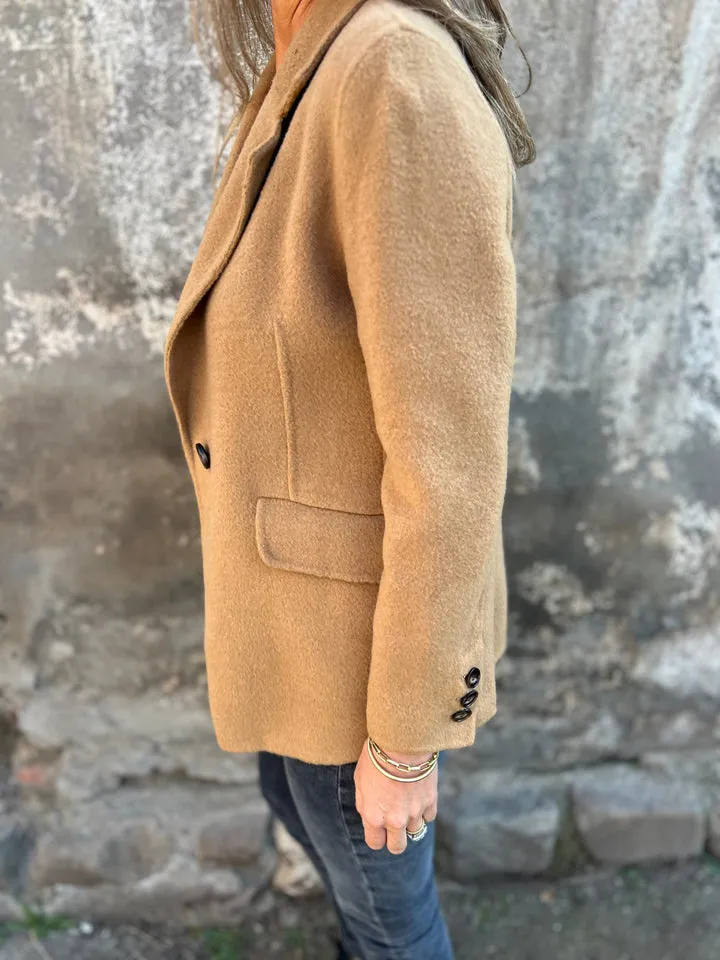 🔥NOUVEAUTÉ- 48 % DE RÉDUCTION- Veste décontractée en coton pour femme à revers et manches longues