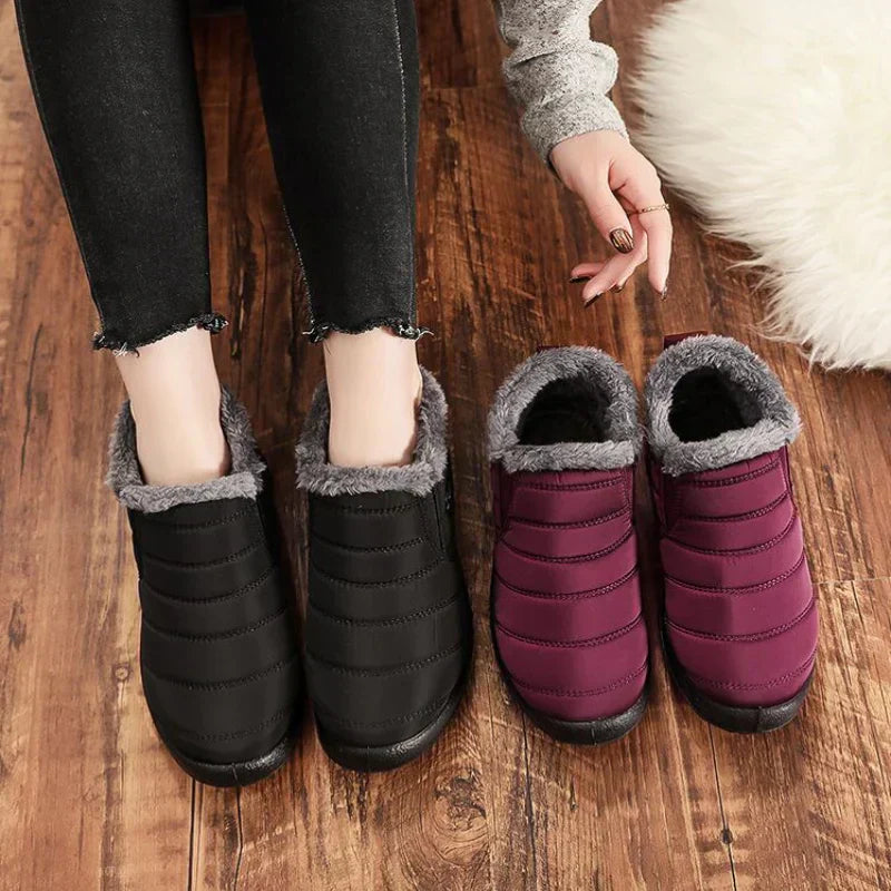 BOTTES DE NEIGE CHAUDES ET CONFORTABLES DE QUALITÉ SUPÉRIEURE POUR FEMMES