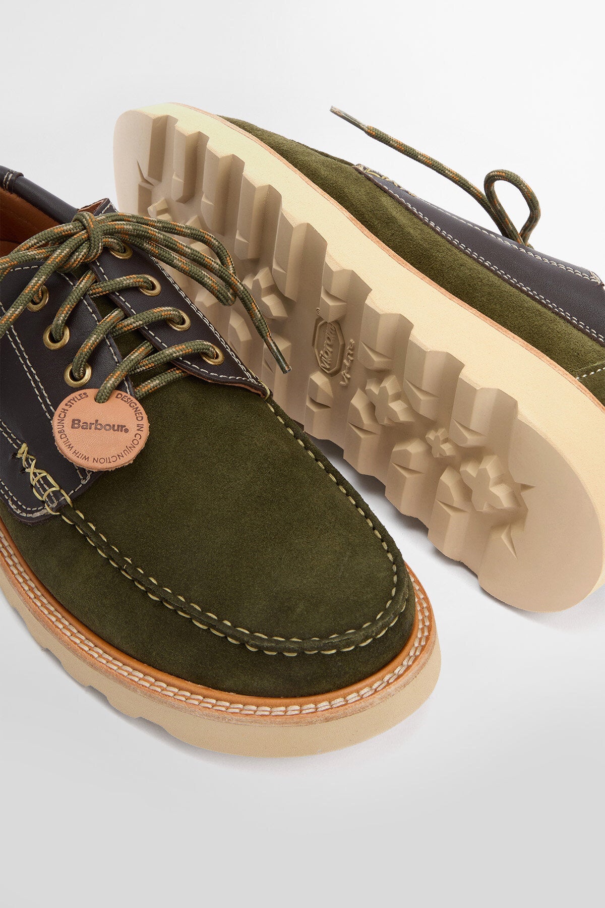 Southfield Moccasins - GREEN/BROWN