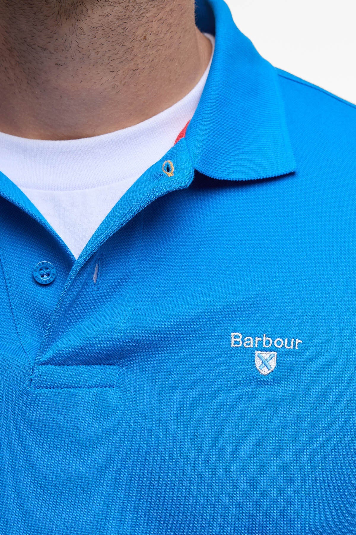 Active Short-Sleeved Polo Shirt - SPORTS BLUE