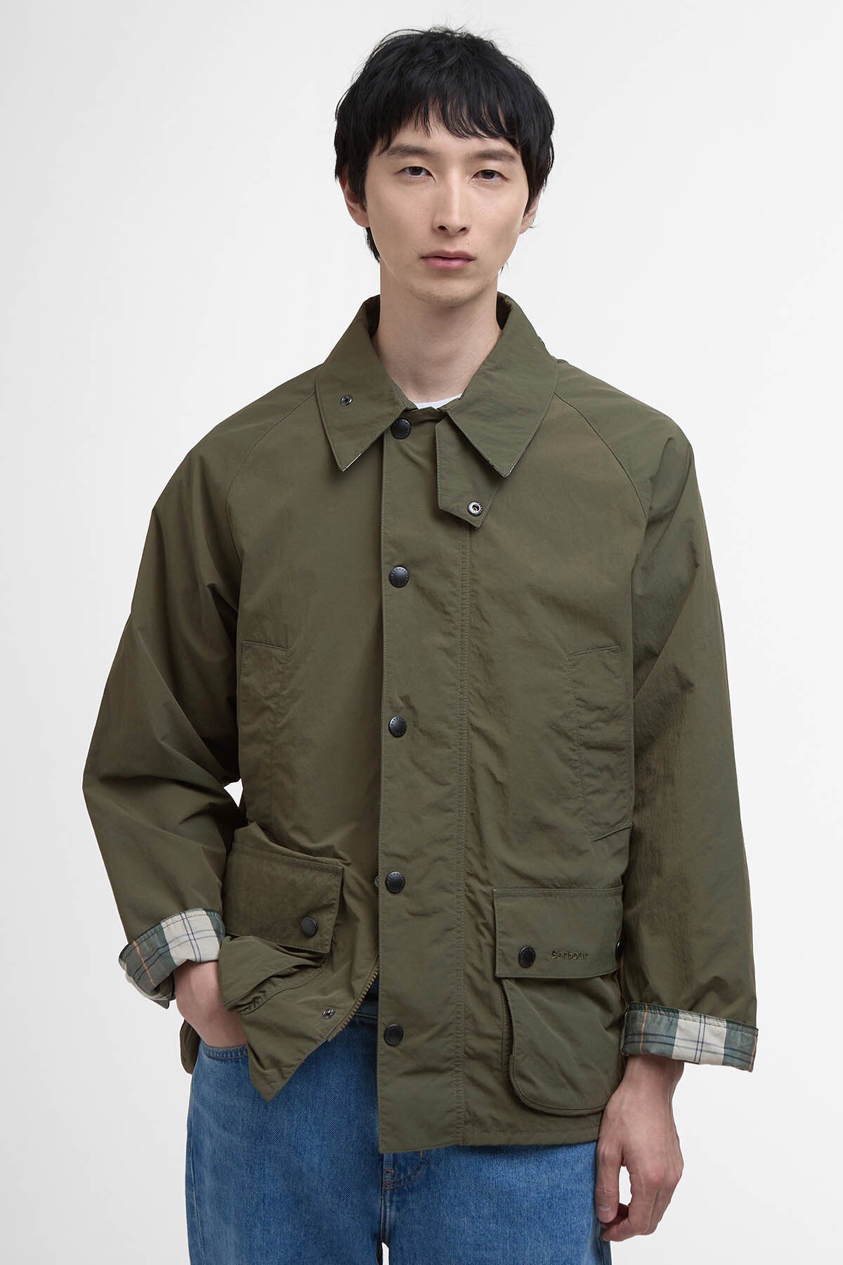 Classic Bedale Lightweight Showerproof Jacket - FERN