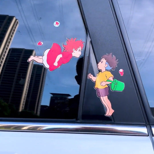 Sosuke&Ponyo Autoaufkleber