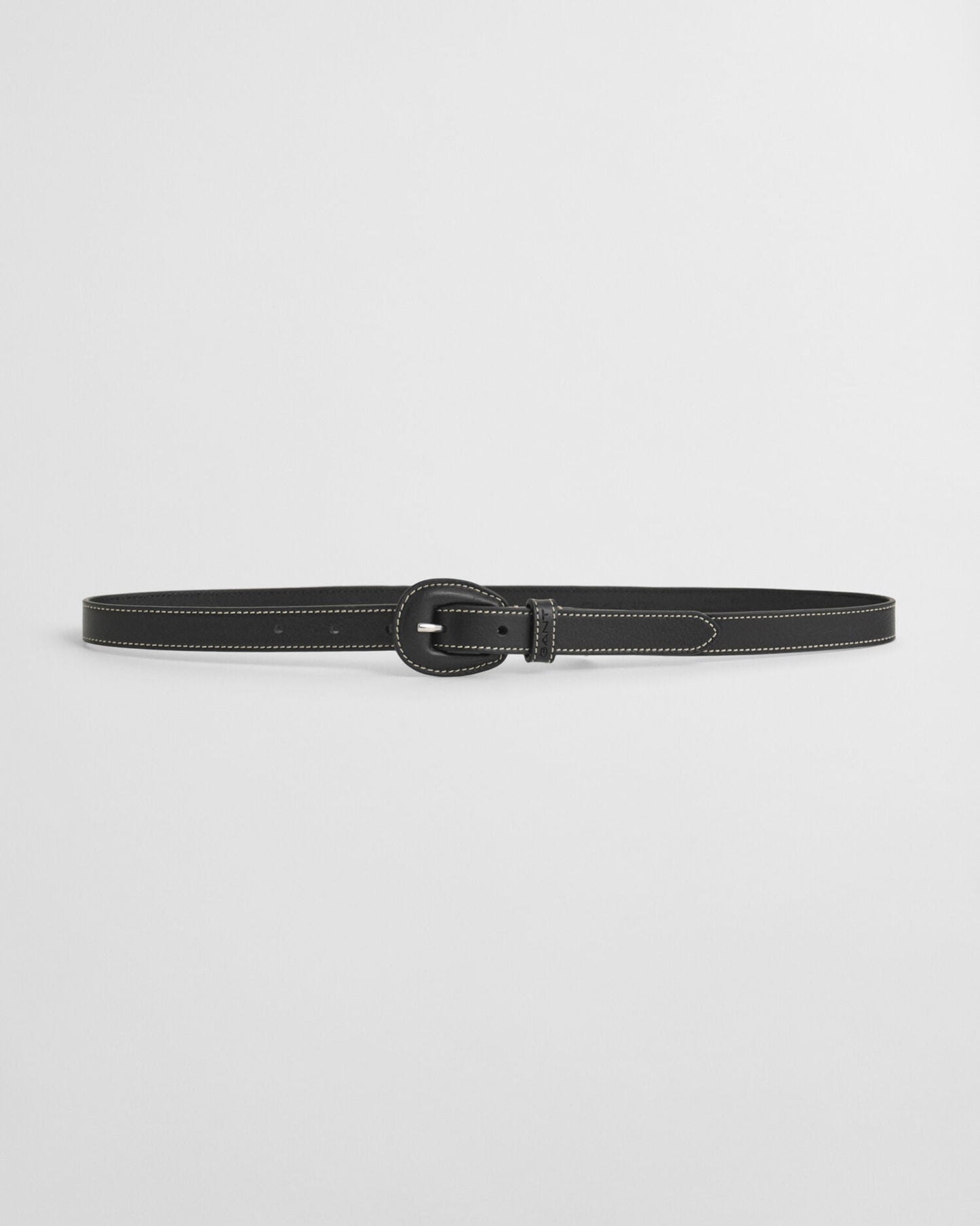 Leather Covered Buckle Belt