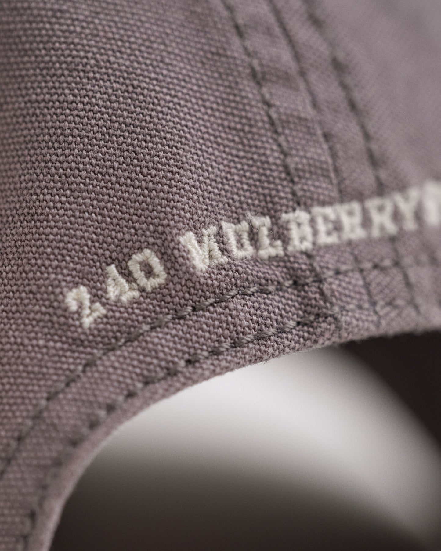 Washed Canvas Cap