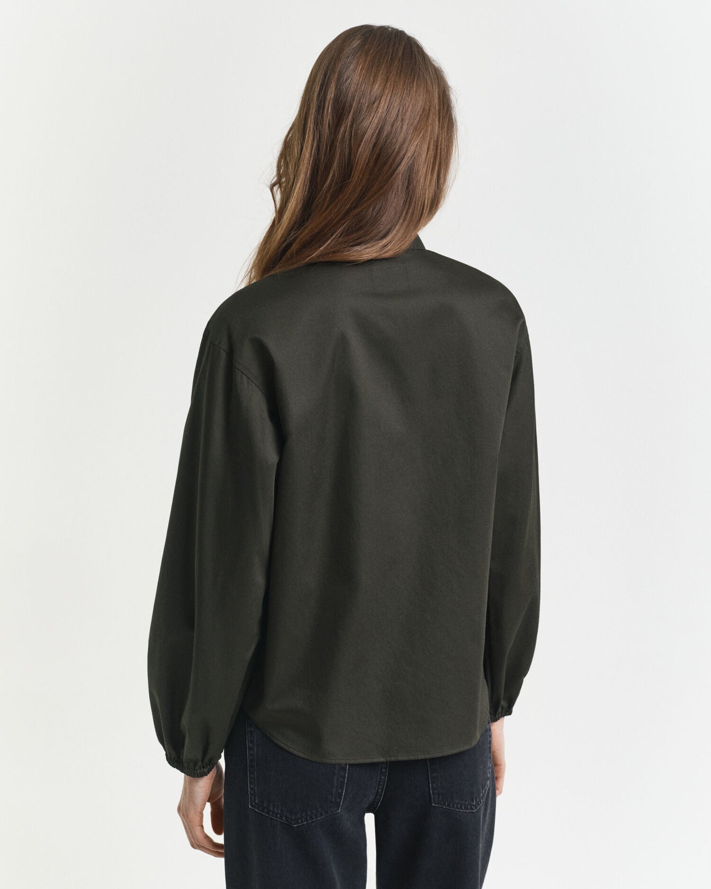 Cotton Satin Blouse