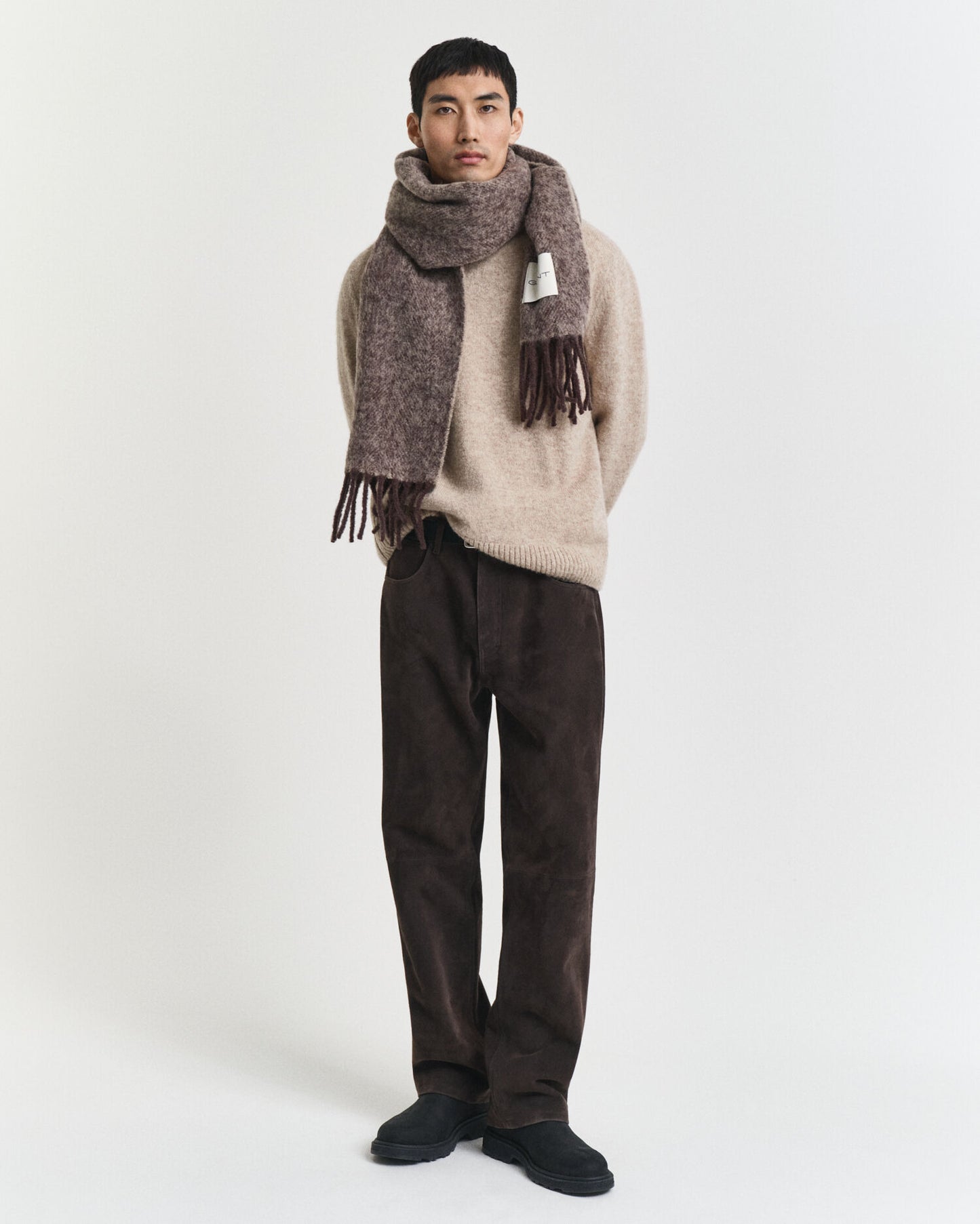 Scottish Wool Crew Neck Sweater